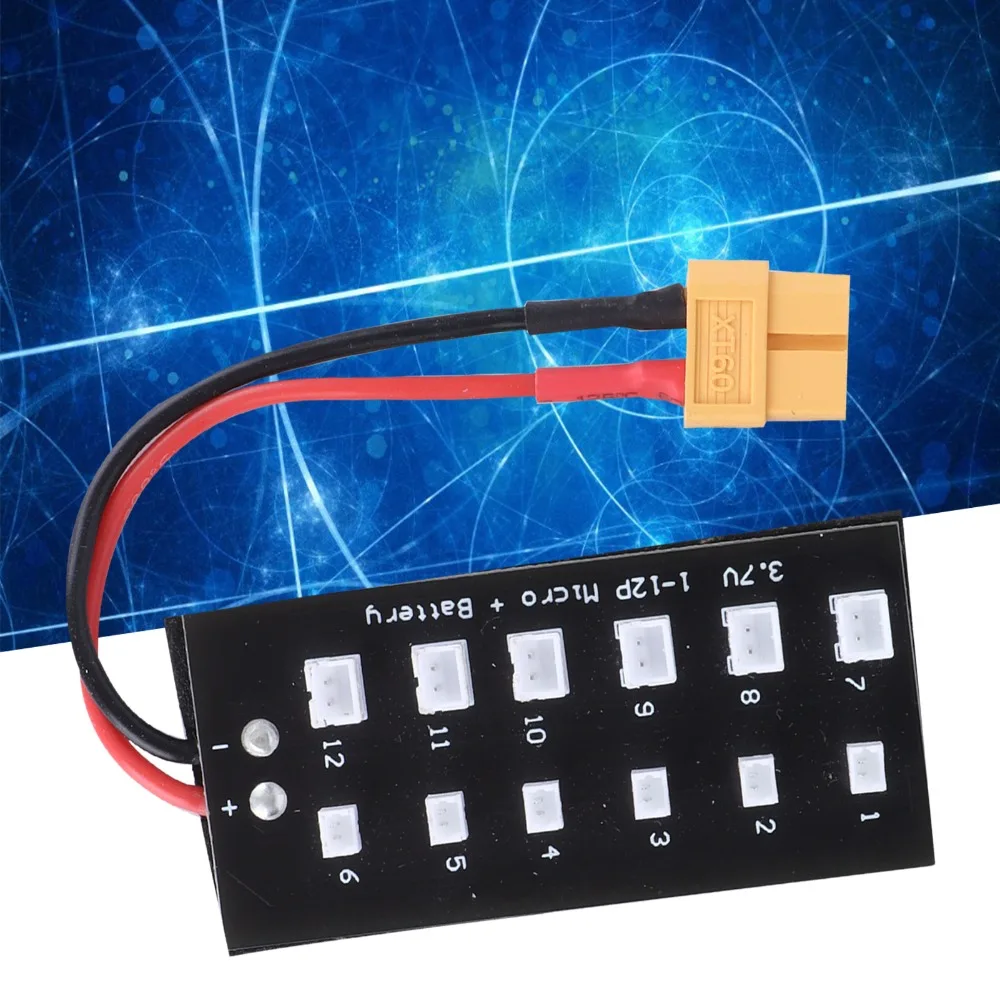 ل JST PH2.0 لوحة شحن متوازية XT60 التوصيل يبو شحن المجلس لشفرة 130 X MCP X BL UMX الوحش Mig الكربون CuB Sbach 342