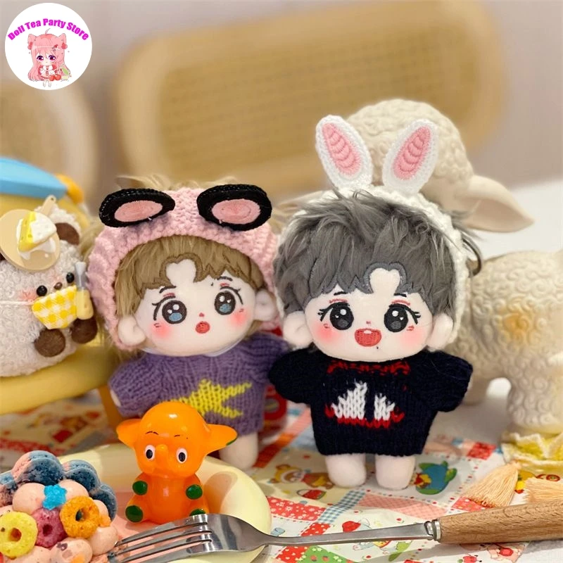 

Сяо Чжань Шон Сяо Ван Ибо мини-куклы фигурки плюшевая кукла кулон плюшевые школьный брелок 10 см нарядная одежда талисман