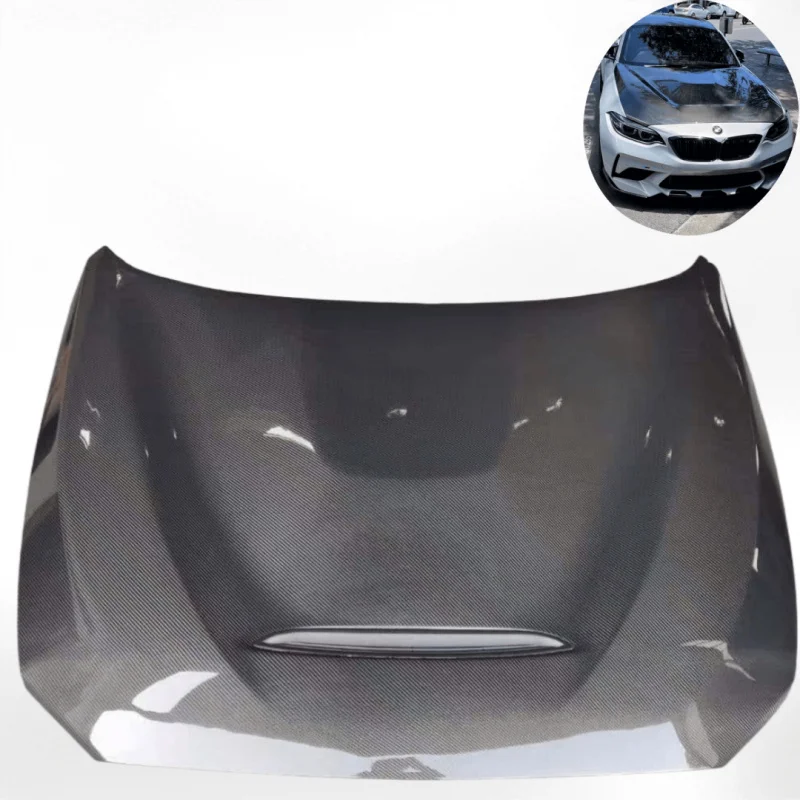 

Прямая продажа с фабрики, передний капот из углеродного волокна в стиле GTS для F87 M2 F22 F23 2 серии 2014-19, новый индивидуальный заказ с болтами на болтах