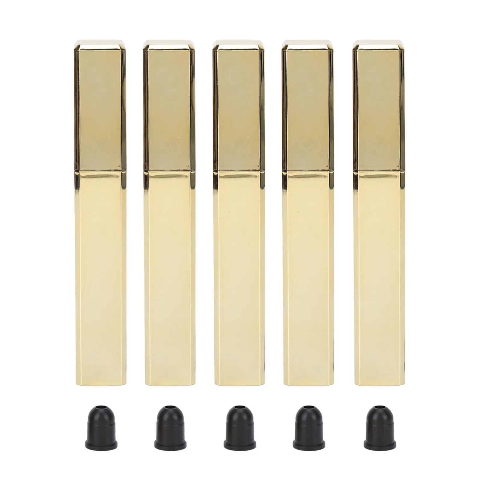 

5Pcs Empty Gold Mascara Tubes 10g Eyelash Cream Bottles for diy Cosmetic Containers Set