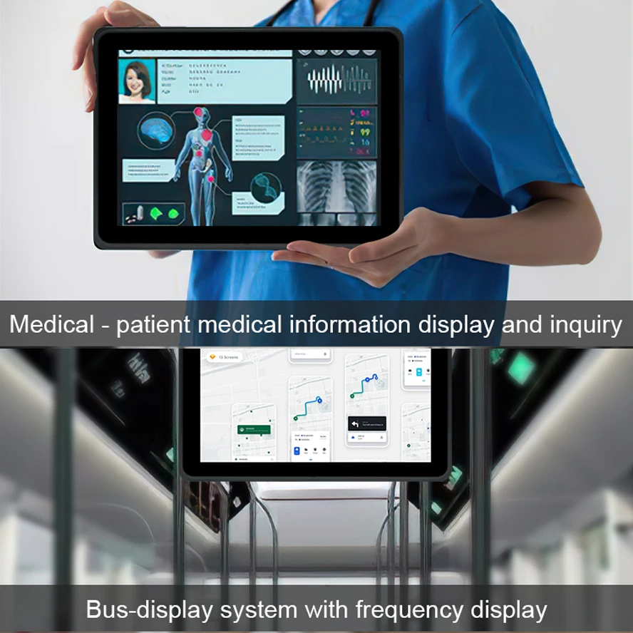 عرض ساخن لعام 2025 IP65 10.4 15 15.6 21.5 كمبيوتر يعمل باللمس أندرويد مقاوم للتخريب لهاتف Win7/8/10 Linux الكل في واحد شاشة تعمل باللمس Embedded Industri #6