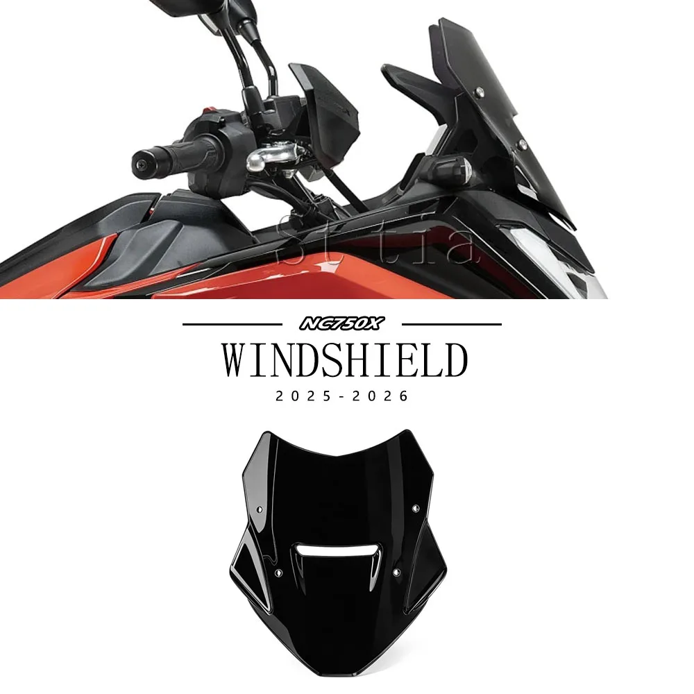 

2026 2025 For HONDA NC750X NC 750X NC750 X NC 750 X Motorcycle Windshield Windscreen Wind Deflector Visor Wind Deflector