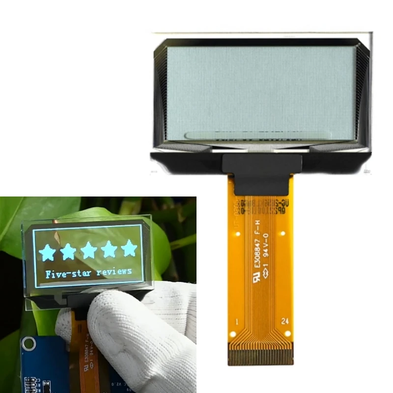 1.51-inch 1.54-inch OLED 12864 display screen transparent screen ssd1309 24PIN