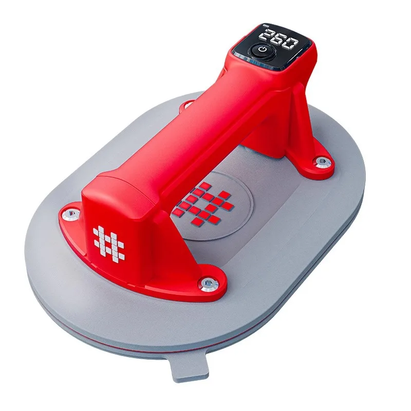 618B new electric suction cup tile glass floor tile strong suction lifter heavy duty automatic air replenishment