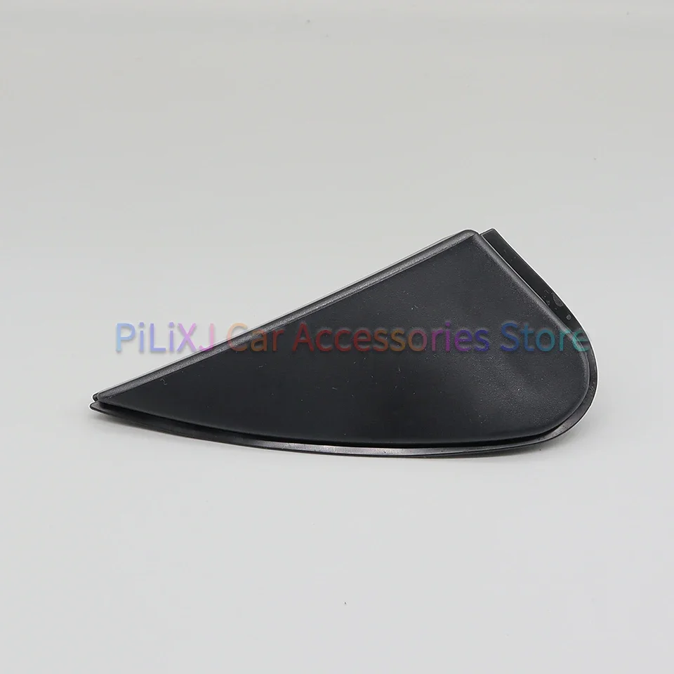 Cubierta de esquina de espejo retrovisor lateral de puerta delantera, embellecedor, tapa de guardabarros triangular, lado izquierdo y derecho, apto para Toyota Corolla 2014-2018 E18X