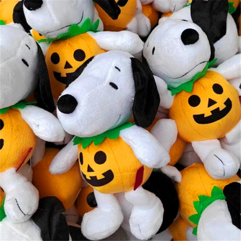 Poupée en peluche SnoAmendements pour animaux, Arachides, Chien, Citrouille d'Halloween, Jouets de haute qualité, 20cm, 1 PC