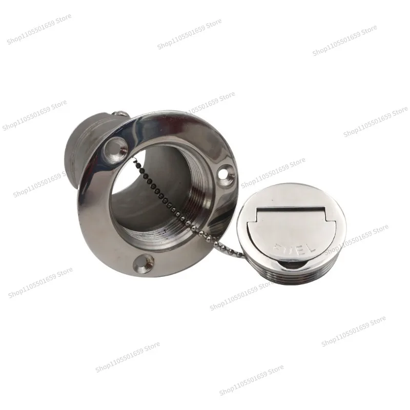 For Stainless Steel 316 Flip Filler Port, Marine Hardware Accessories, Sewage Port with Hatch Cover