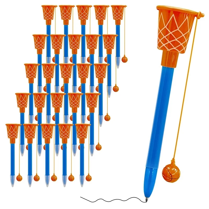 

Basketball Hoop Pens,Basketball Party Favors -Sports Novelty Pens With Basketball Toss For Sport Themed Birthday Party