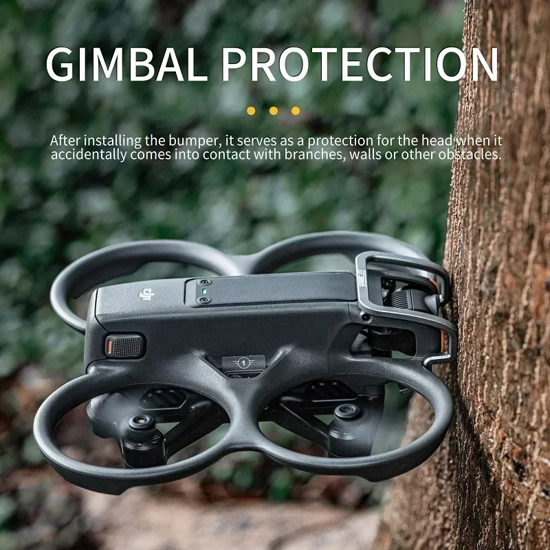 

For DJI Avata 2 Accessories Gimbal Bumper Bar PTZ Camera Lens Protection Anti-collision Guard Aluminum Alloy Drone Bumpe