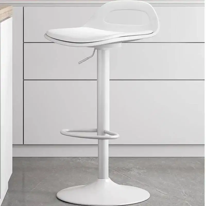 

Simple Premium Chairs Modern Bar Coffee High Quality Bar Stool Ottomans Comfortable Sillas Para Comedor Luxury Furniture