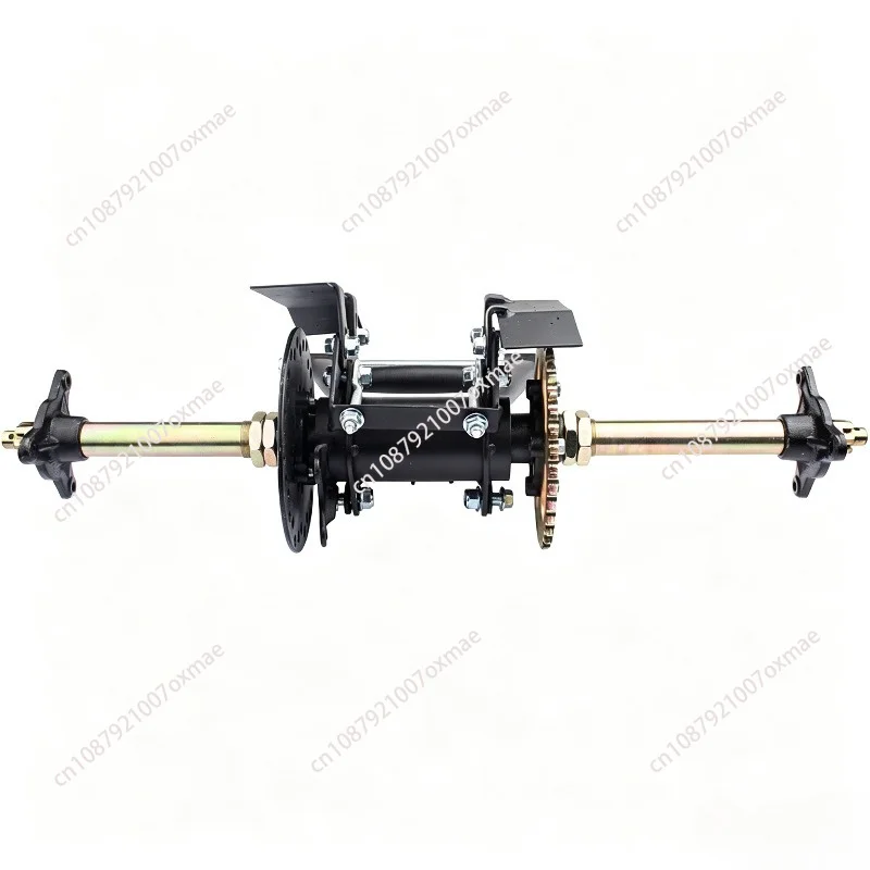 50-125CC Four-wheel Motorcycle Beach Car 6/7 Inch Rear Axle Flat Fork with Rocker Arm Sprocket Disc Brake Disc