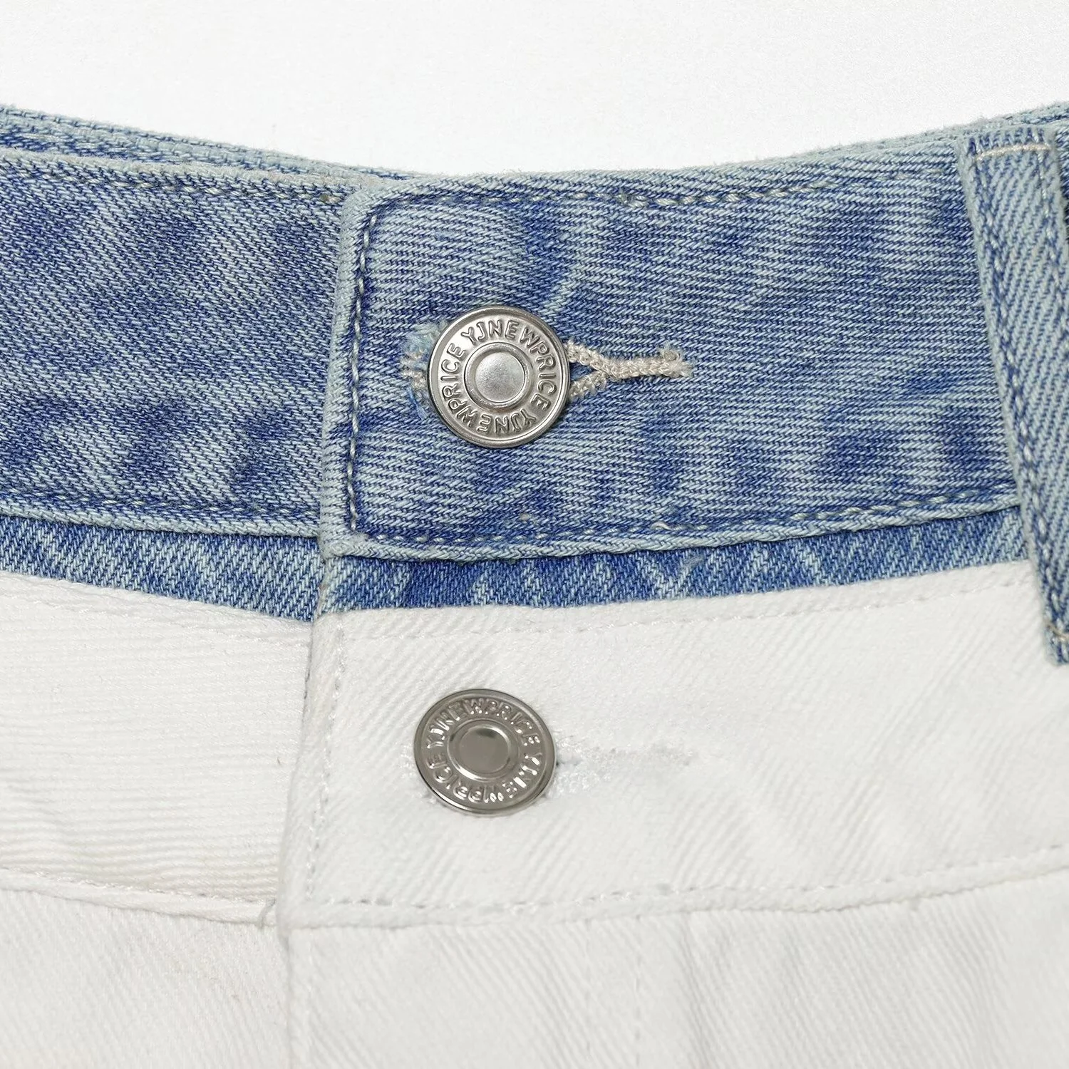 Fashionable Double Belt Mid-Rise Straight Leg Jeans Women's Casual Pants Stylish Versatile KASLEAD New Arrival 6688214