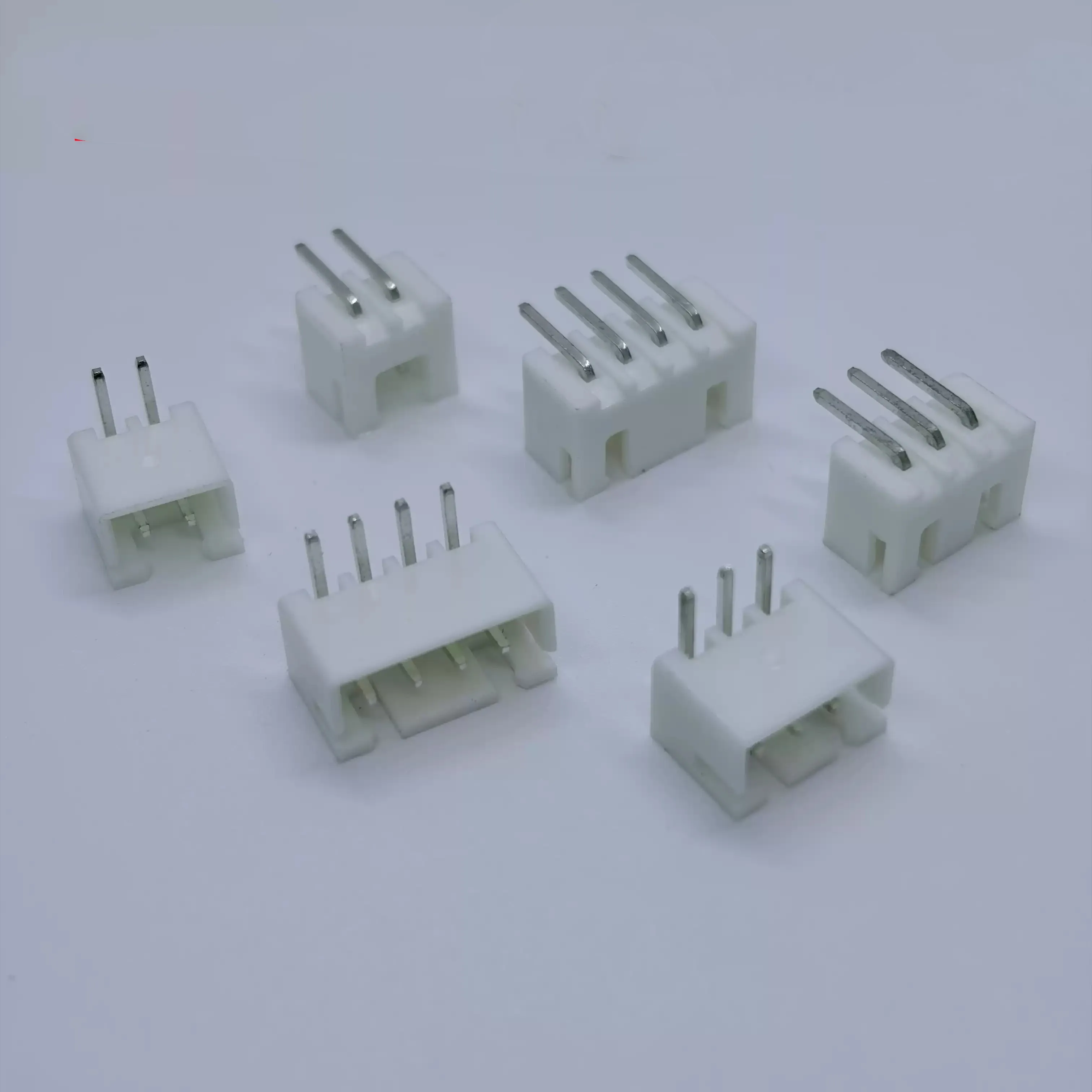 100PCS XH2.54MM Right Angle Connector, XH Header 2/3/4/5/6/7/8/10/12P/3/4/5/6/7/8/10P Right Angle Header
