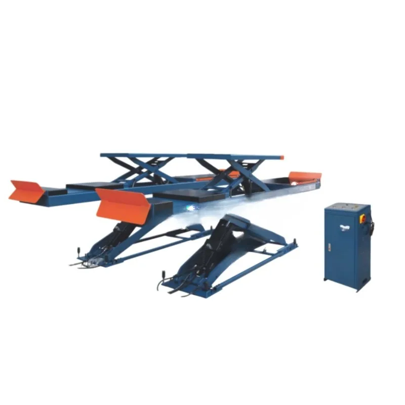 Car scissor lift Large scissor four-wheel positioning Scissor lift Car maintenance