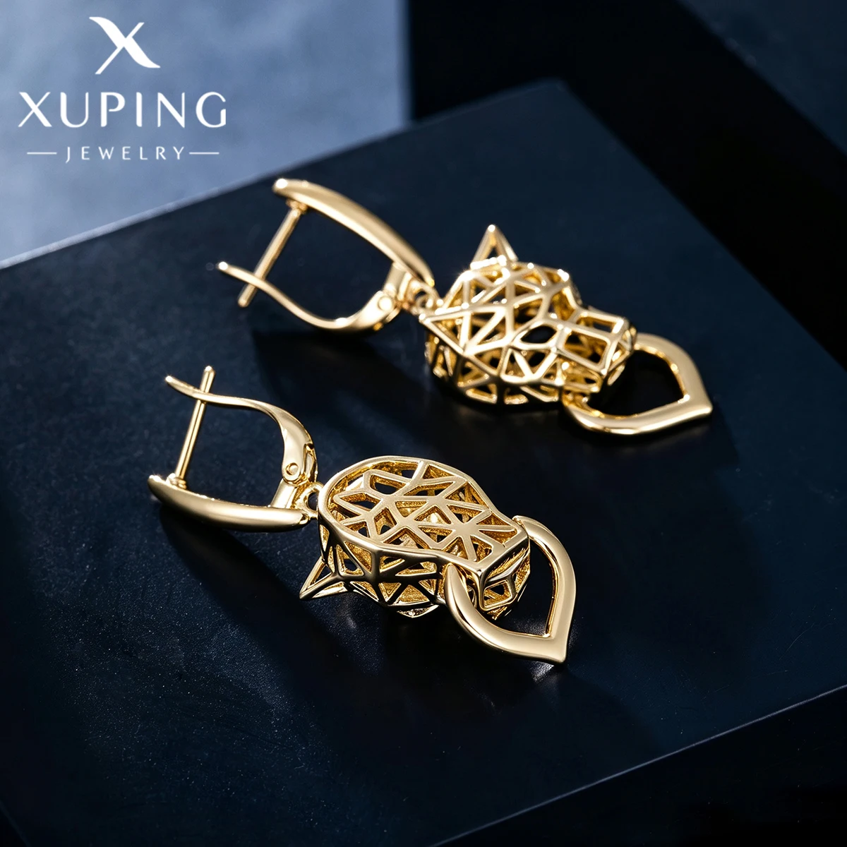 Xuping Schmuck Neu eingetroffen: Modische, tierförmige Creolen für Damen, Charm-Schmuck, Party, exquisites Geschenk X000020649 – Detail 11