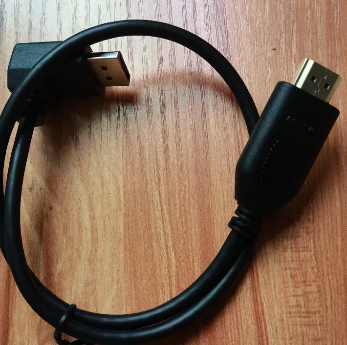 0.5M DisplayPort to ACTIVE HDMI-compatible Adapter Converter Display Port Male DP to Memale HD TV Cable Adapt PC TV Cable