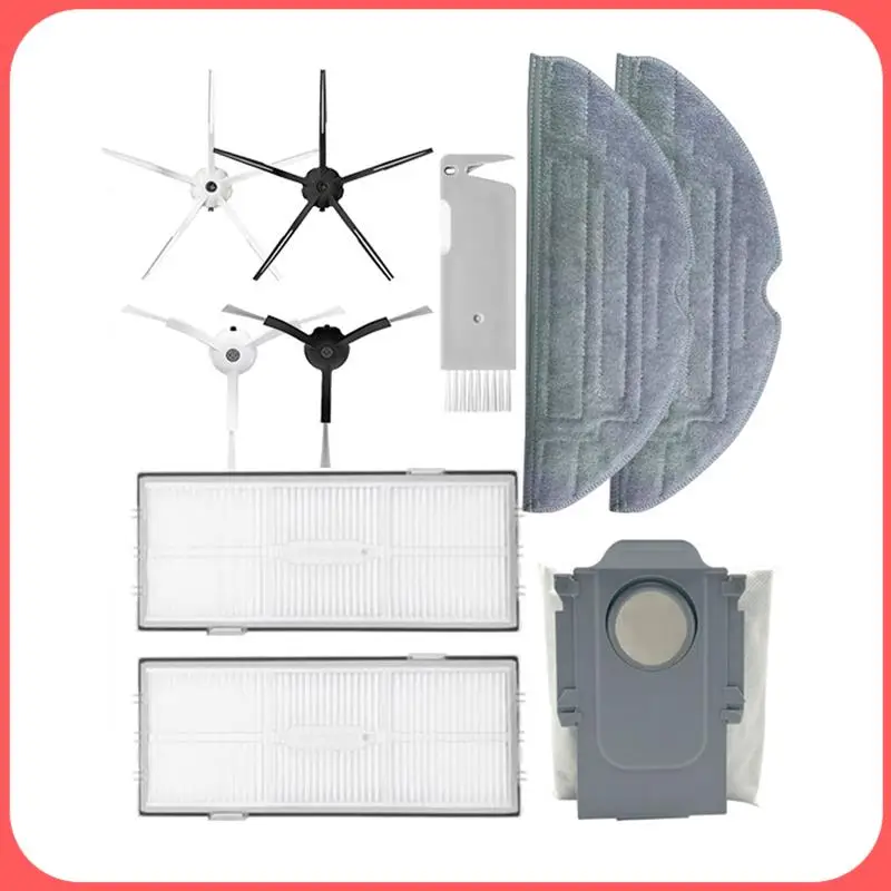 

AA89-Robot Vacuum HEPA Filters Main / Side Brush Mop Dust Bag Spare Parts For Roborock S8 / S8+ +G20 S7 TS7