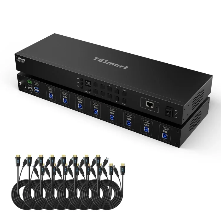 Tesmart 8 Port Kvm … - image