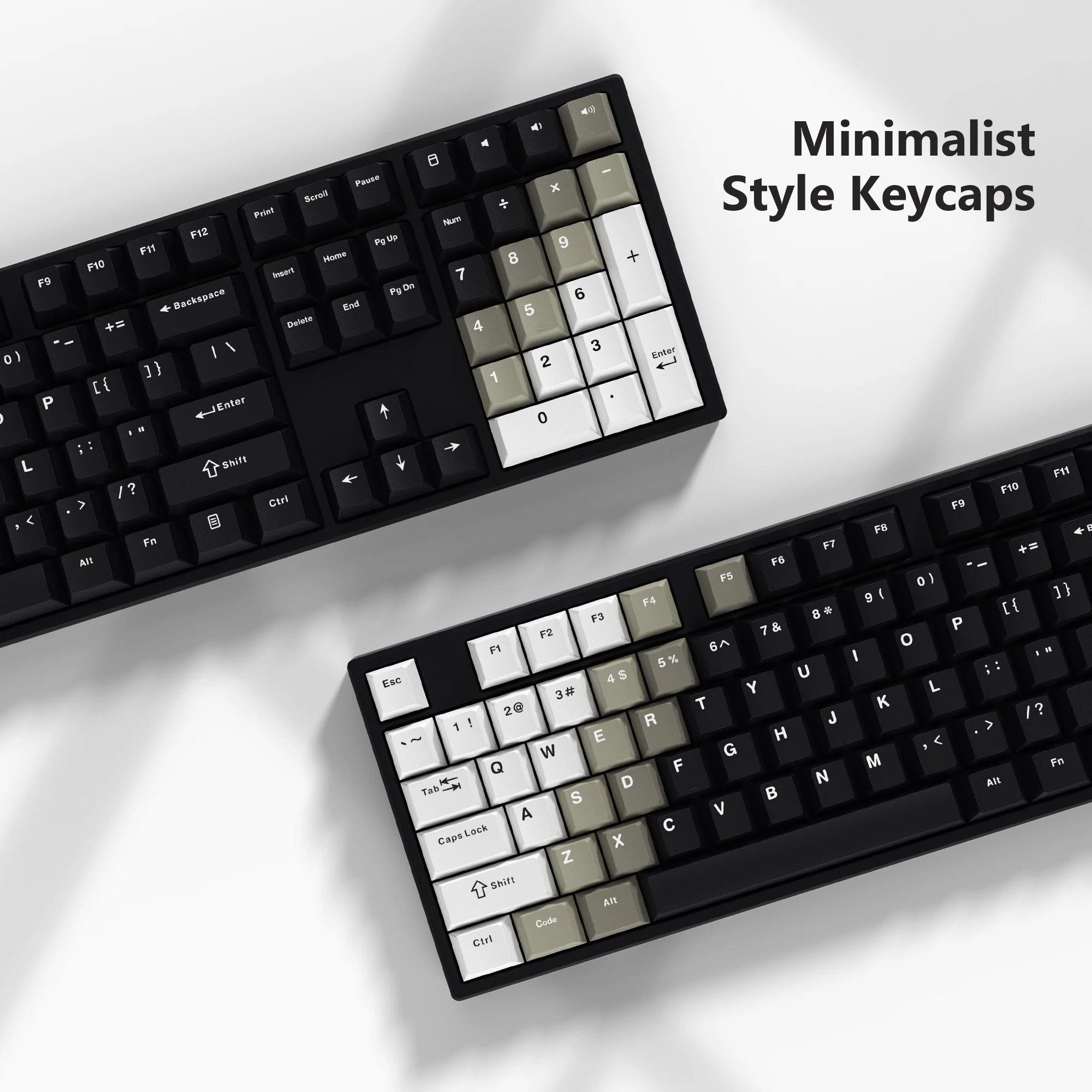 WOMIER-teclas personalizadas para teclado mecánico, teclas de perfil Cherry DYE-Sub para 131, 60%, 65%, 70%, Cherry Gateron MX, 100%