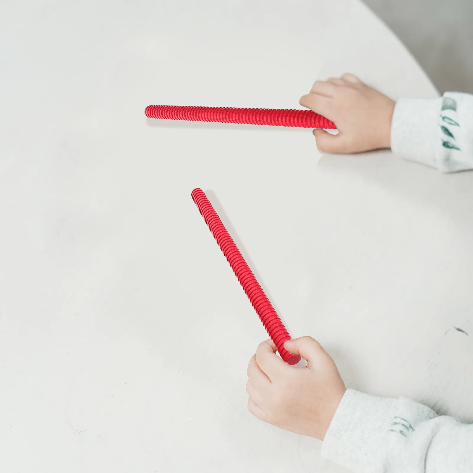 2-teiliger Rhythmus-Stick, Trommelstöcke, Schlaginstrument, Holz für Kinder, Spielzeug, Holz, Lummi, Musikalisches Kind