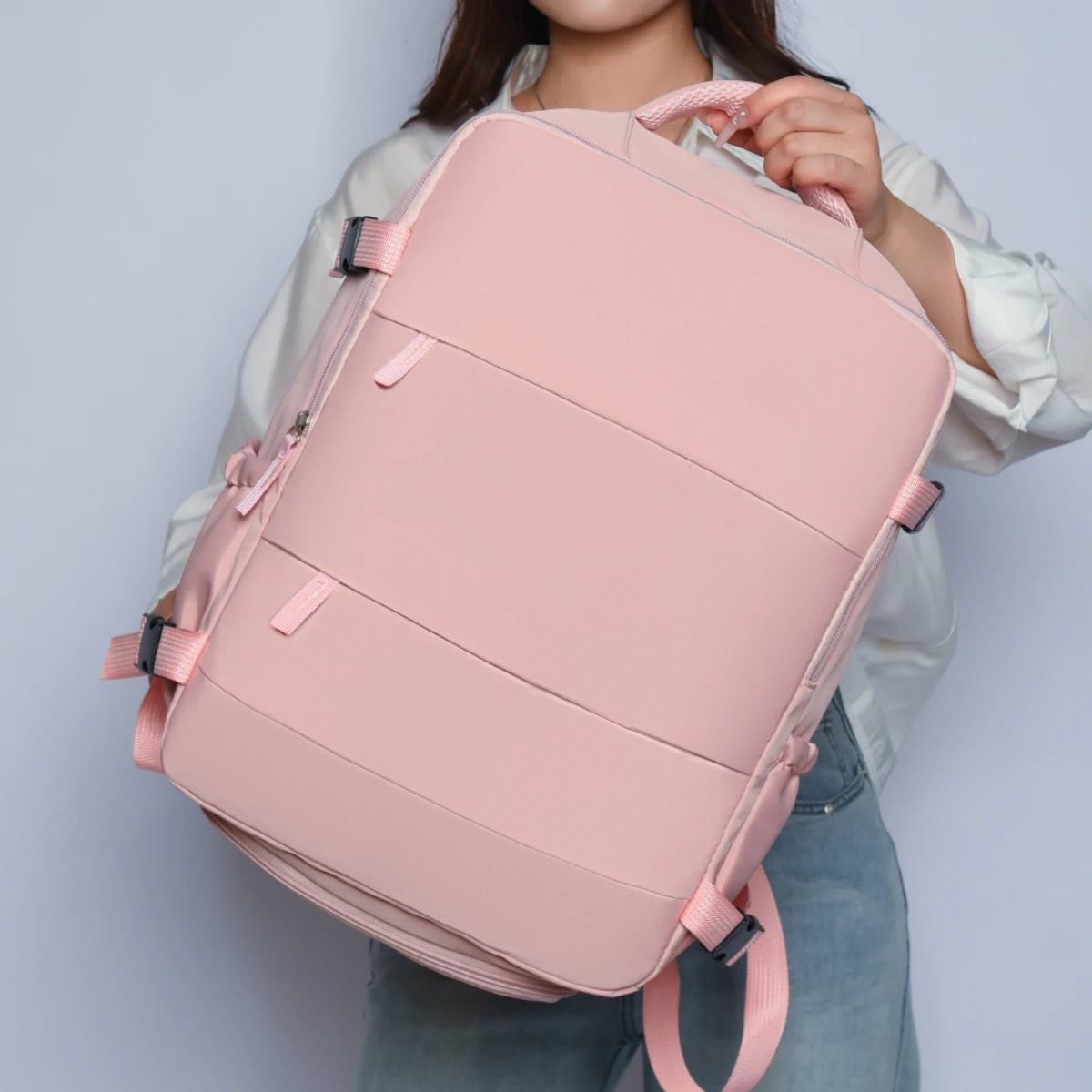 

Рюкзак, мужская сумка для багажа, школьная сумка большой вместимости, женская сумка для компьютера для деловых поездок, рюкзак для путешествий на короткие расстояния, многофункциональная дорожная сумка для мамы