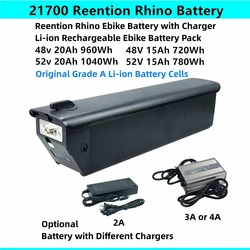Varun S26-1 E-bike Battery 48V 15Ah 16Ah 18Ah 20Ah 52V Reention for Varun S26-1 Magicycle Ocelot Pro Long Range Step-Thru