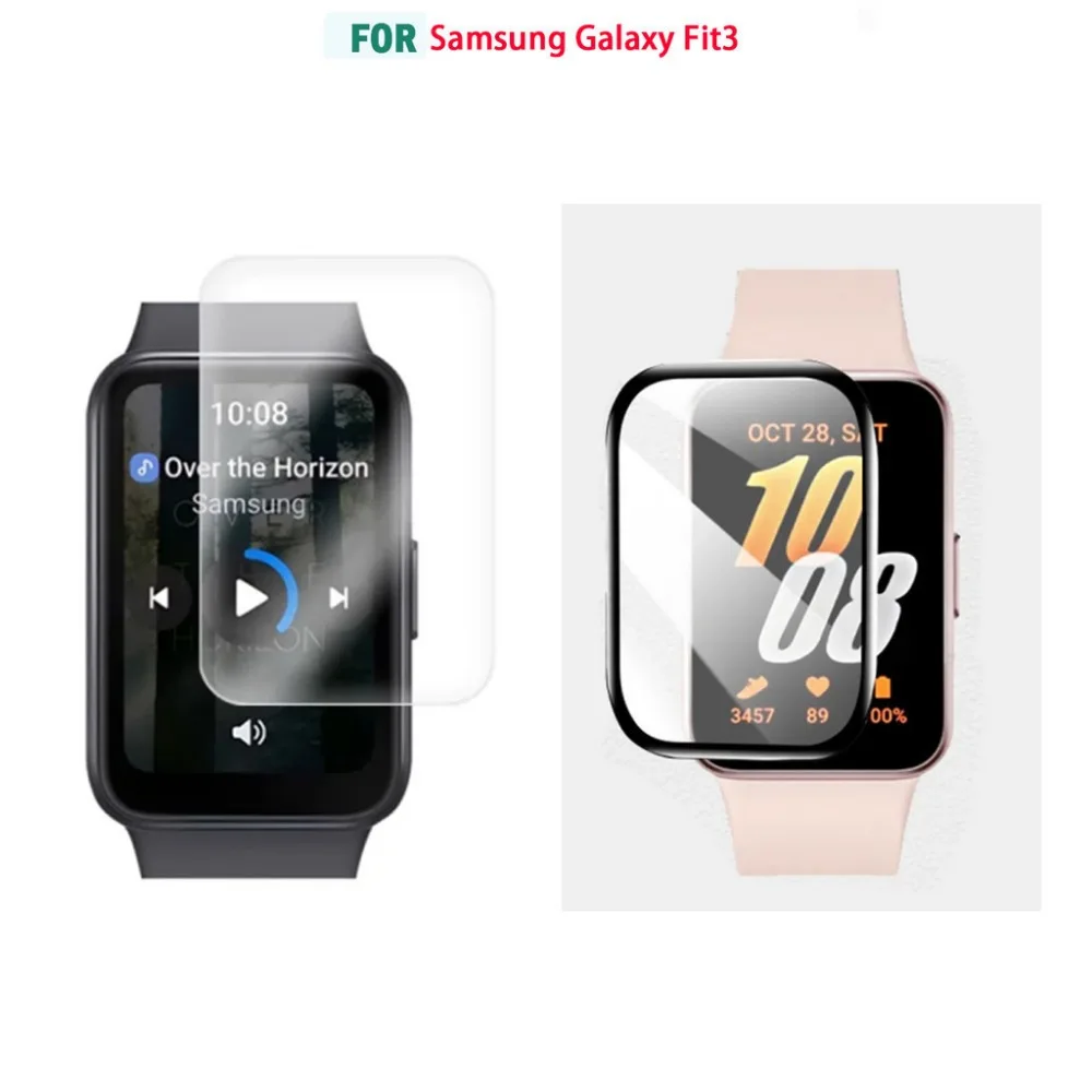 Мягкая пленка из ТПУ и защитная пленка из ПММА для Samsung Galaxy Fit3 Fit3 SM-R390