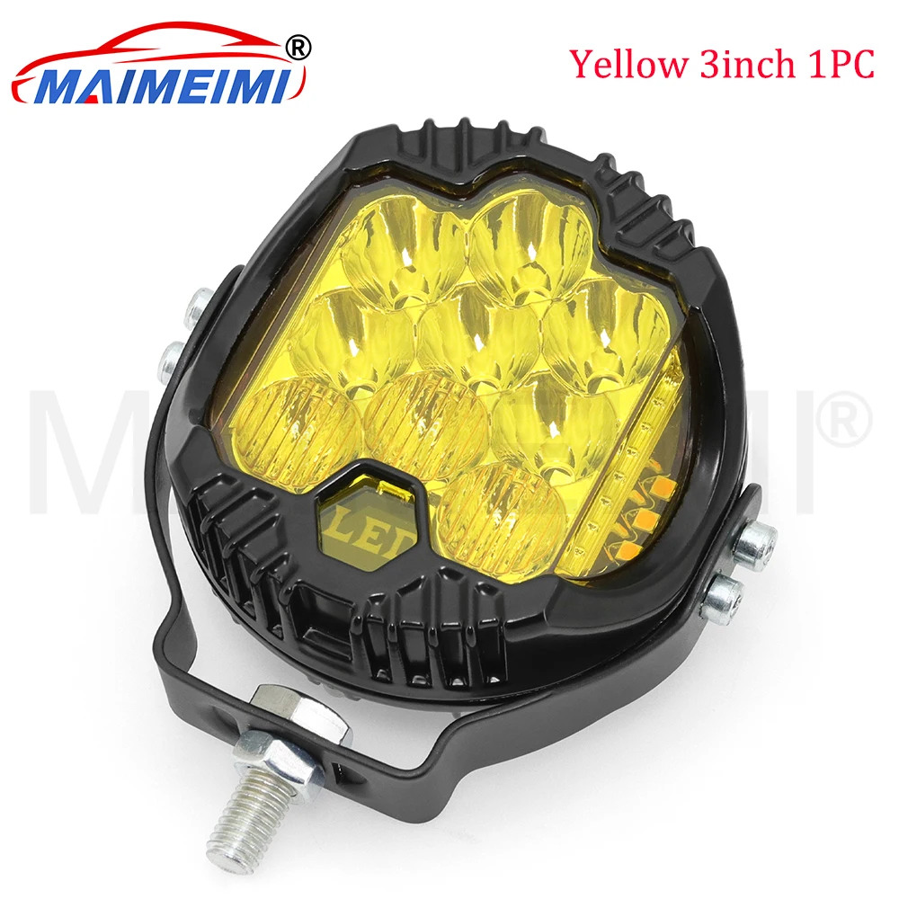 

3'' Automobile LED Sport Work Lamps for Lada Offroad 4X4 vehicle Auxiliary Lights led 3 INCH Combo Driving Lamp Headlamp