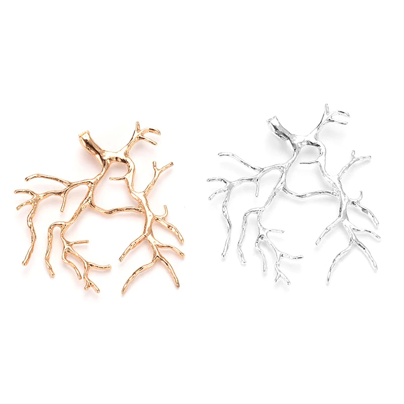 Tree Branch Base Necklace Pendants For Cameo DIY Jewelry Making Accessories