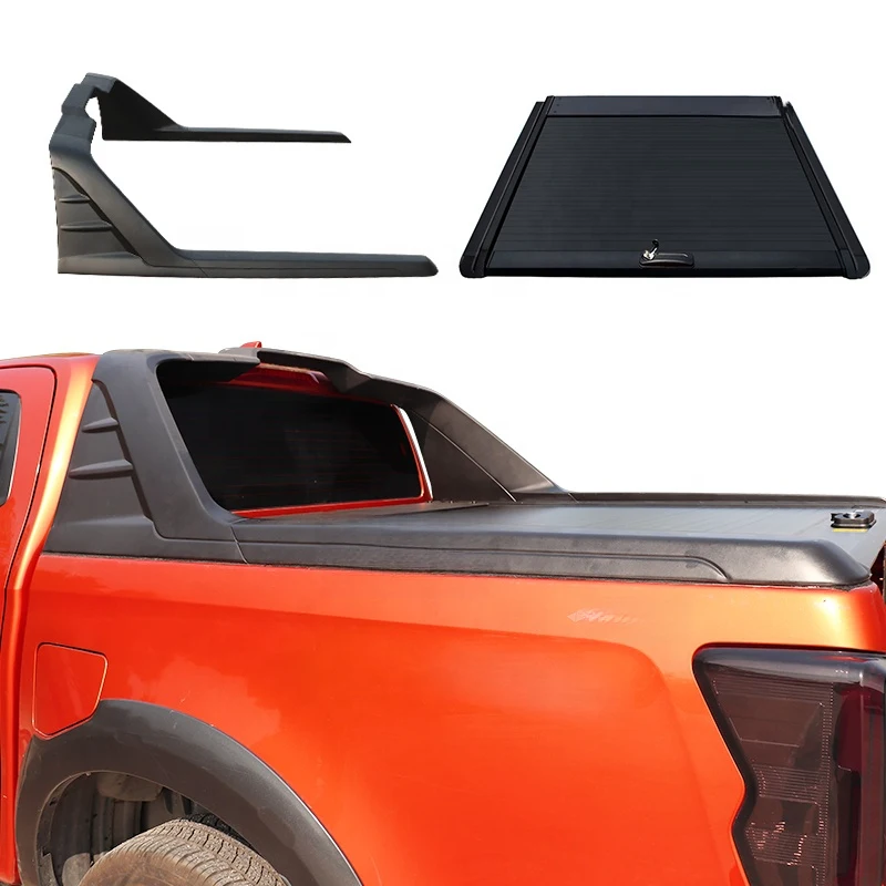 ABS Sport Style Offroad Roll Bar Aftermarket Universal Pickup Truck Bed External Decoration & Storage Mod Parts