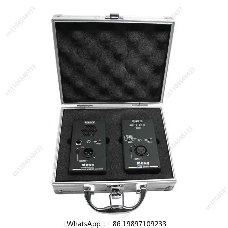 2025 New PC218 Phase Checker Detector Audio Speaker Microphone Sound Testing Polarity Tester