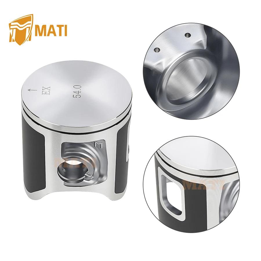 Top End Rubuild Kit 54mm STD B Piston For Honda CR125R 2003 2004 O.E.M# 13110-KSR-A00