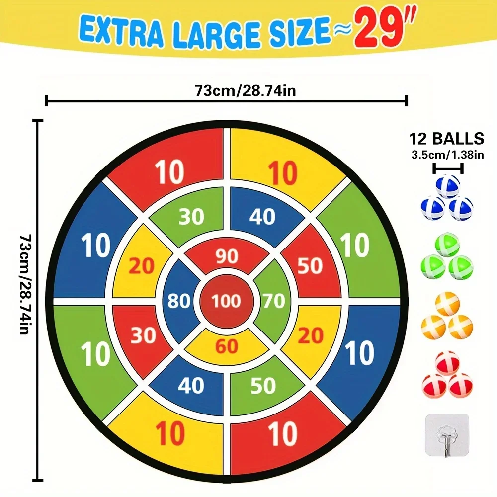 Bersaglio Palla appiccicosa Bersaglio Montessori Lancio Sport Fionda Basket Giochi da tavolo Giocattoli educativi per bambini all'aperto