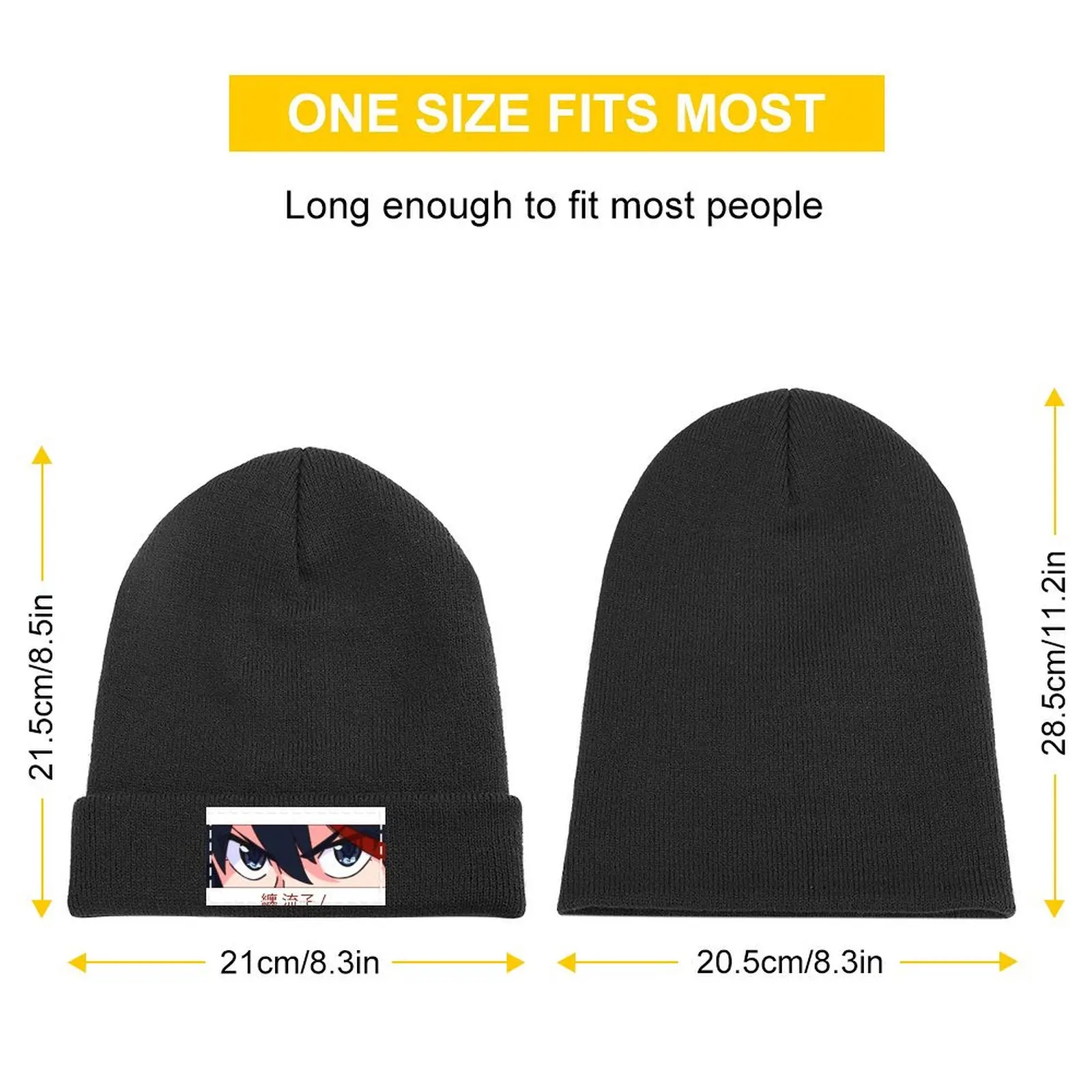 ryuko matoi eyes Kill la Kill Knitted Cap western Hat Bobble Hat custom Hat Trucker Mens Tennis Women's