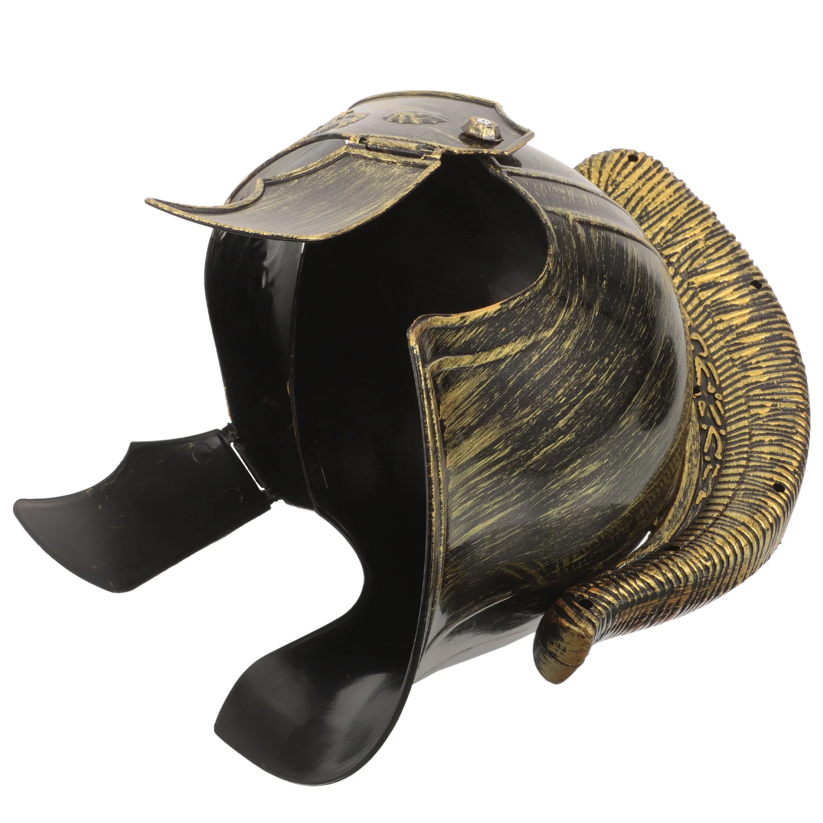 Ancient Roman Men Apparel Cosplay Hat Decorative Soldier Prop Headwear Plastic Party