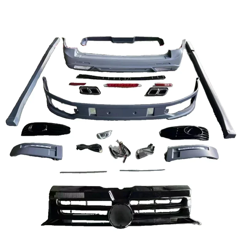 

For Multivan Caravelle T5 Bodykit Front Rear Bumper Grille Side Skirts