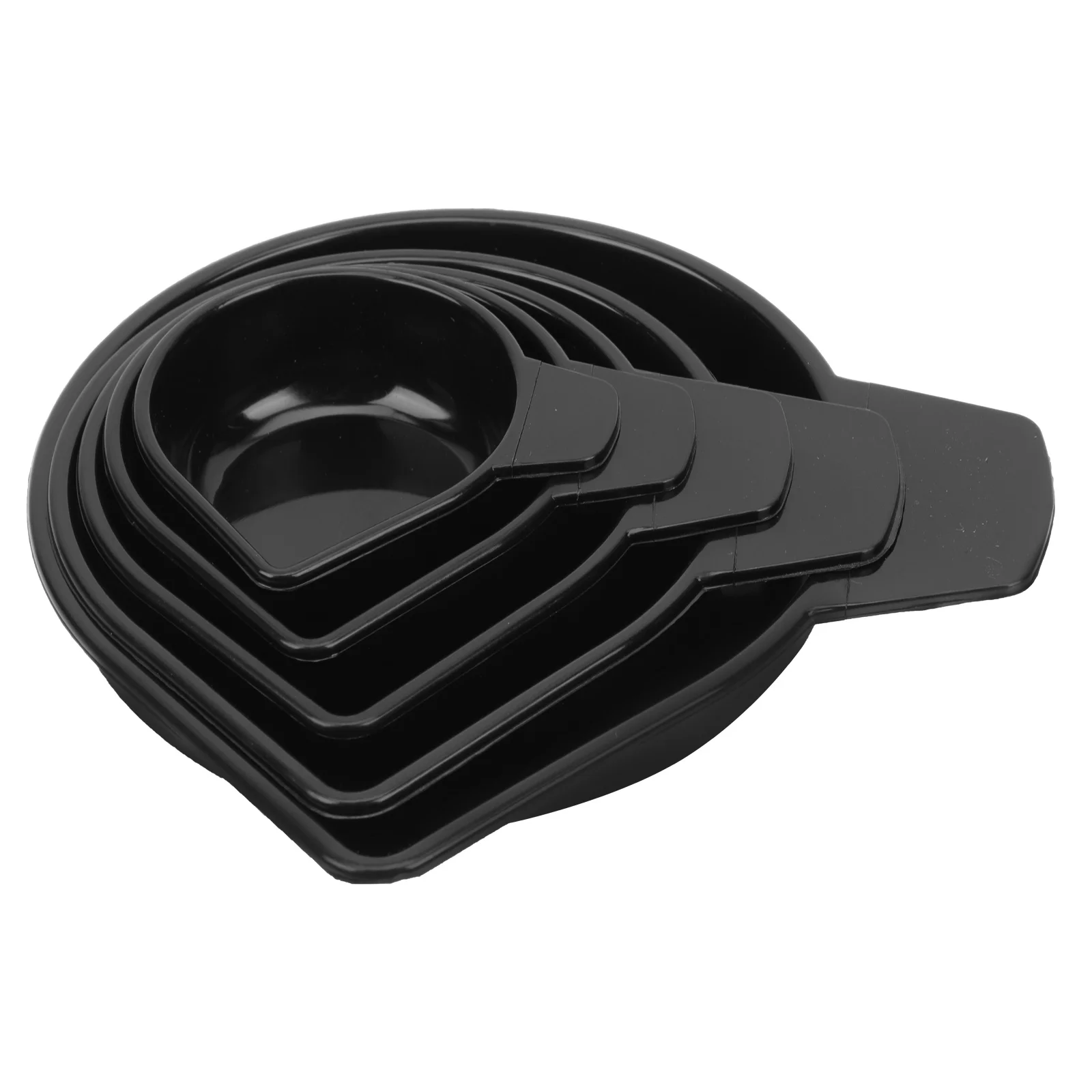 

5 Pcs Diamond Weighing Pan Kitchen Electronic Scale Tray Small Carat Pp Multi-purpose Measuring Cups