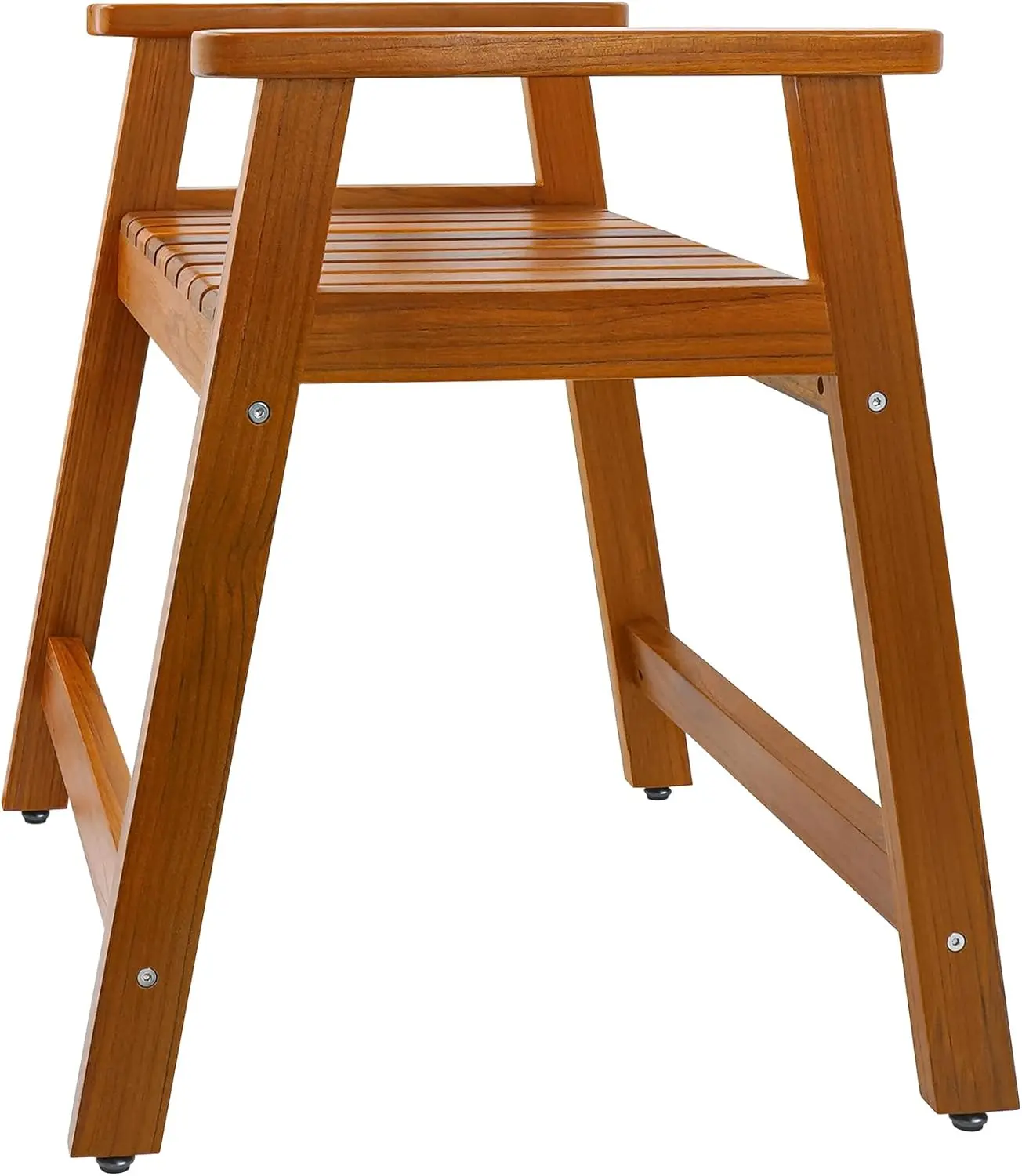 مقعد حوض سبا للحمام، مقعد دش خشبي داخلي