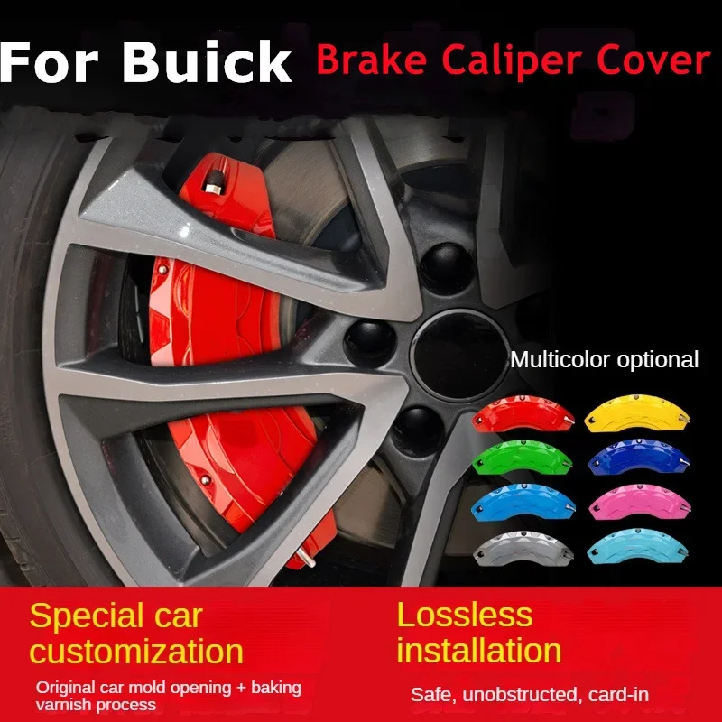 For Buick Car Brake Caliper Cover Aluminum Front Rear Fit Encore Regal Sail Excelle Lesabre Verano Excel Cascada