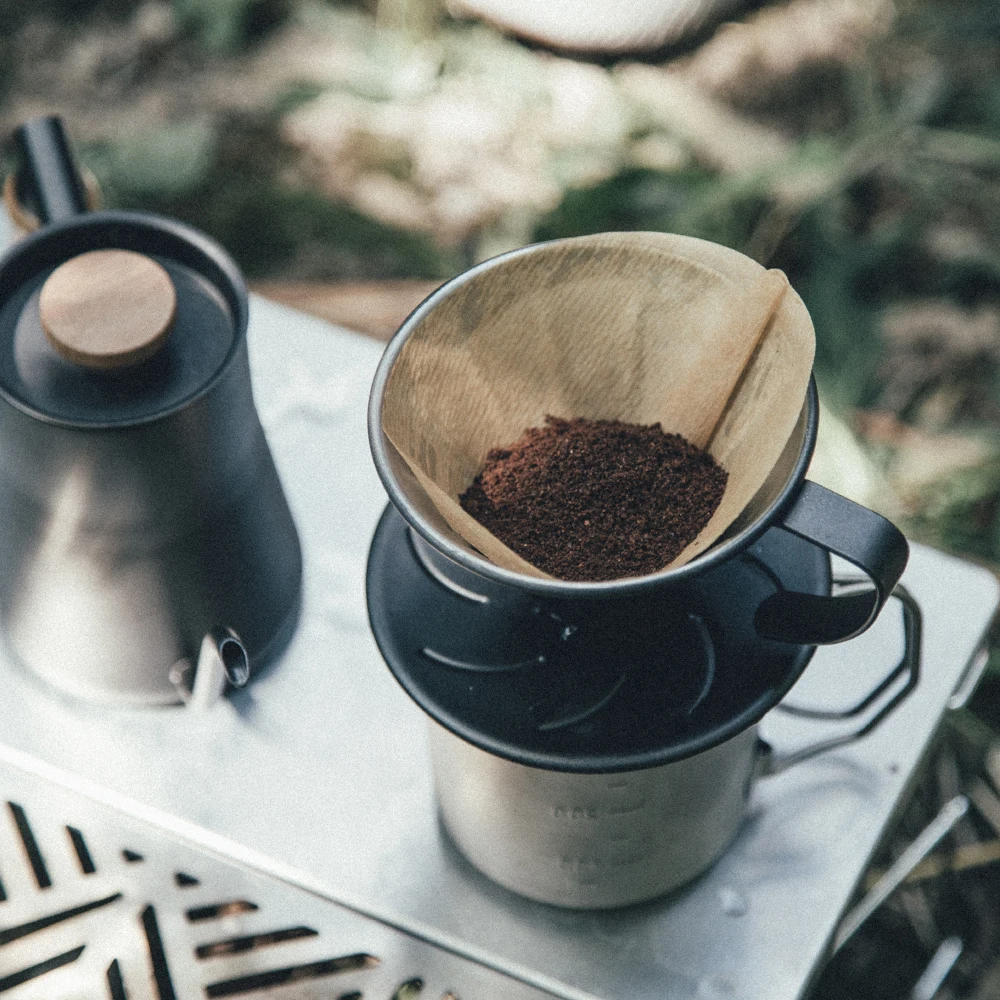 Fire-Maple Orca Pour Over Coffee Filter 304 Stainless Steel Baskets Mesh Strainer Reusable Coffee Dripper