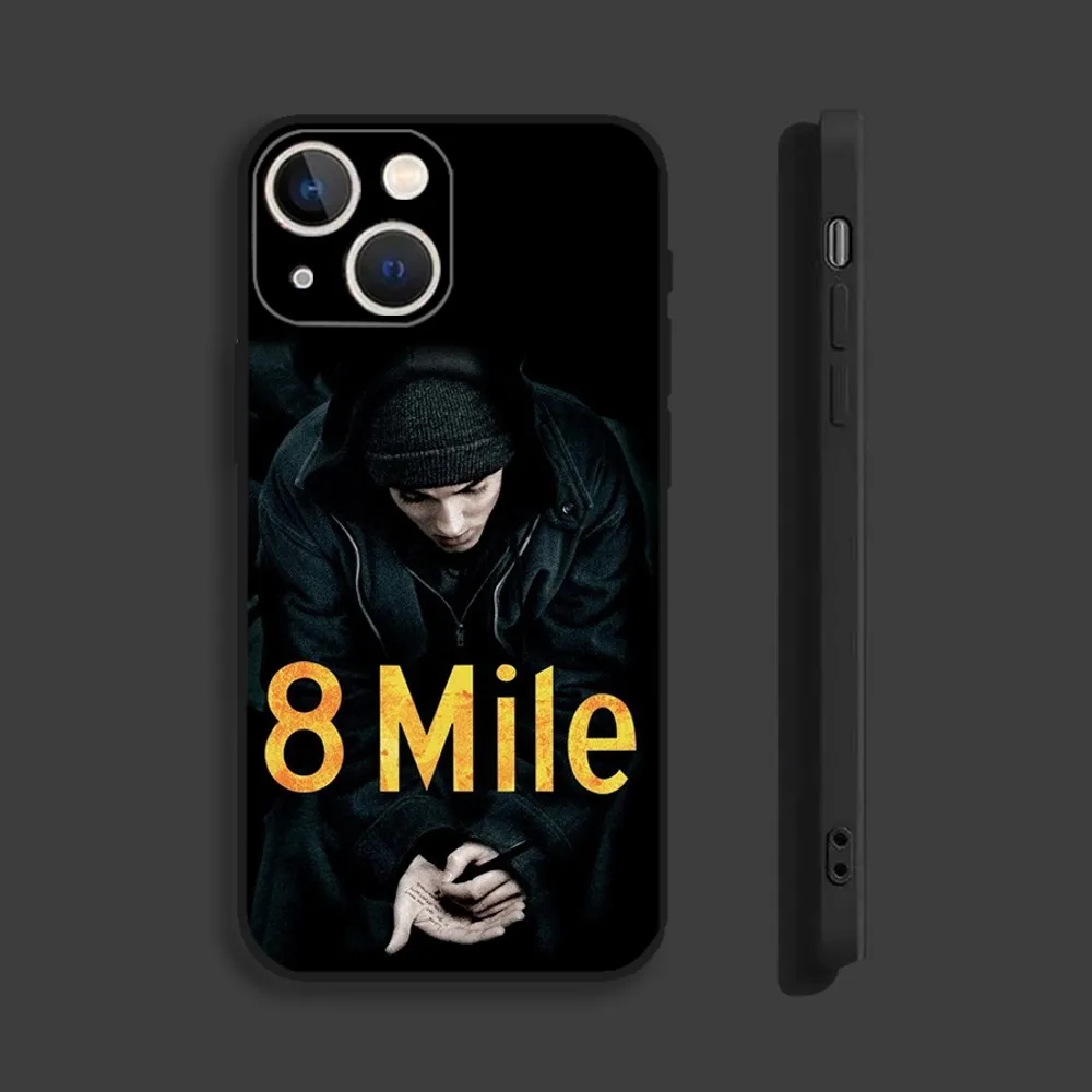 Singer E-Eminem Phone Case For iPhone 15,14,13,12,11 Plus,Pro,Max,XR,XS,X,7,8 Plus,SE,Mini Silicone Soft