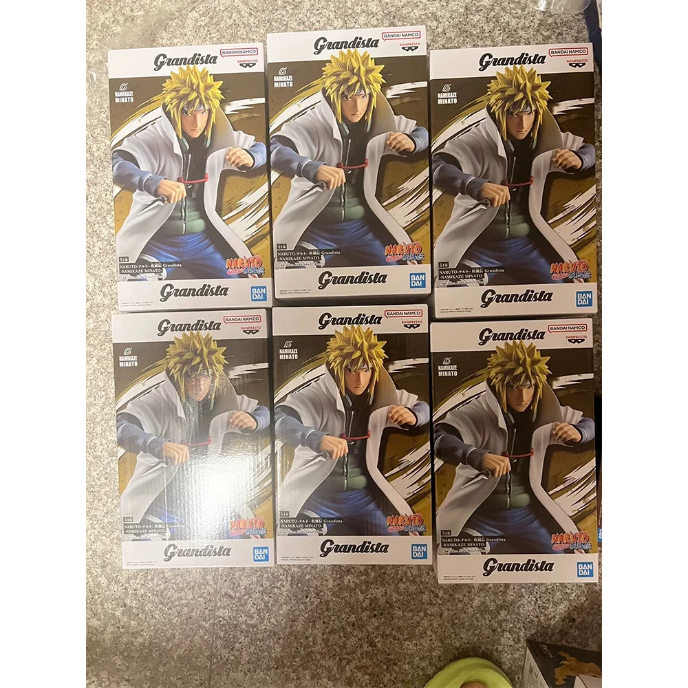 

Naruto Shippuden Grandista NAMIKAZE MINATO BANDAI Banpresto brand new In Stock Original Figures Anime Collection Toys