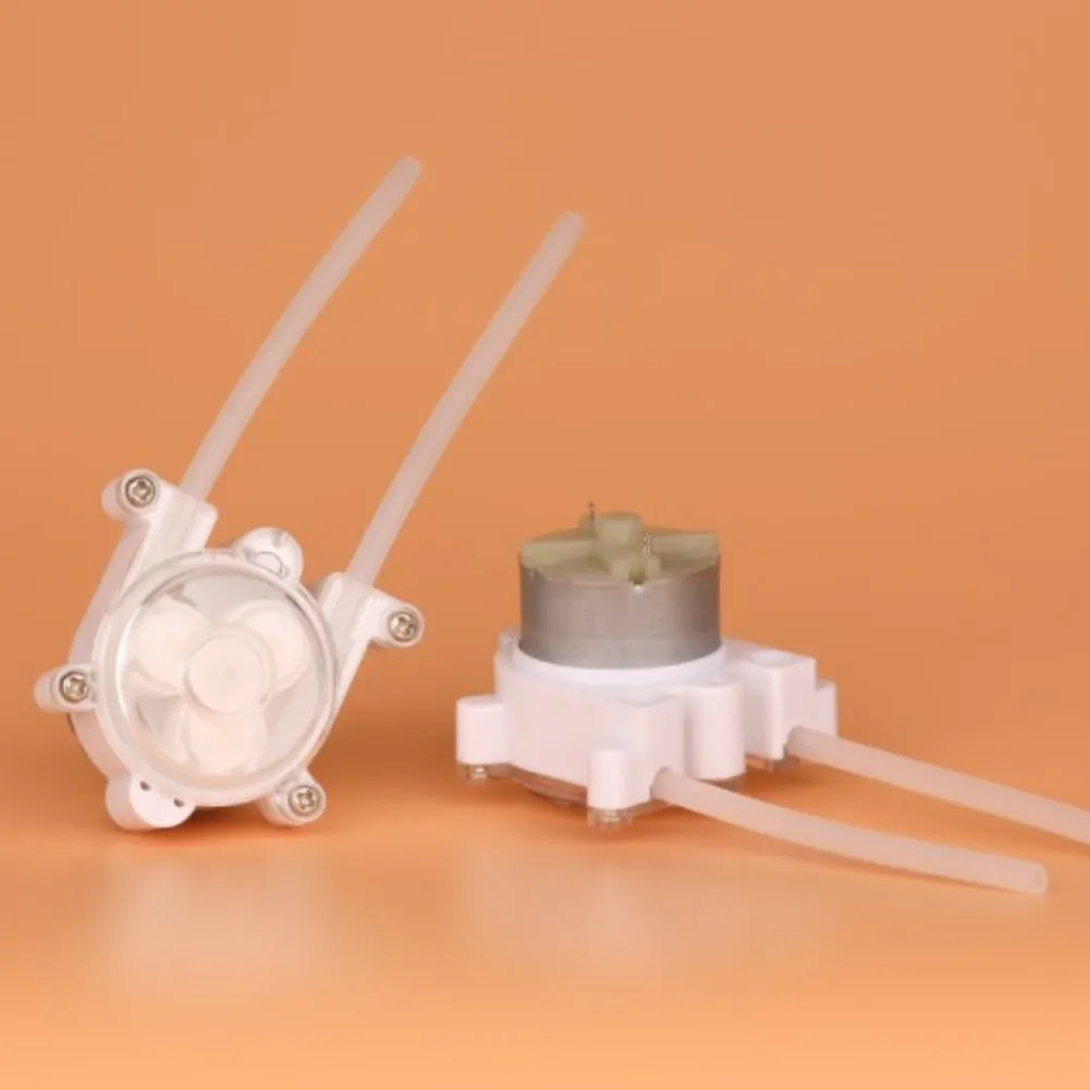 6V DC Peristaltic Pump with Self Priming Function for Laboratory and Aquarium Applications Offering Consistent Fluid Delivery