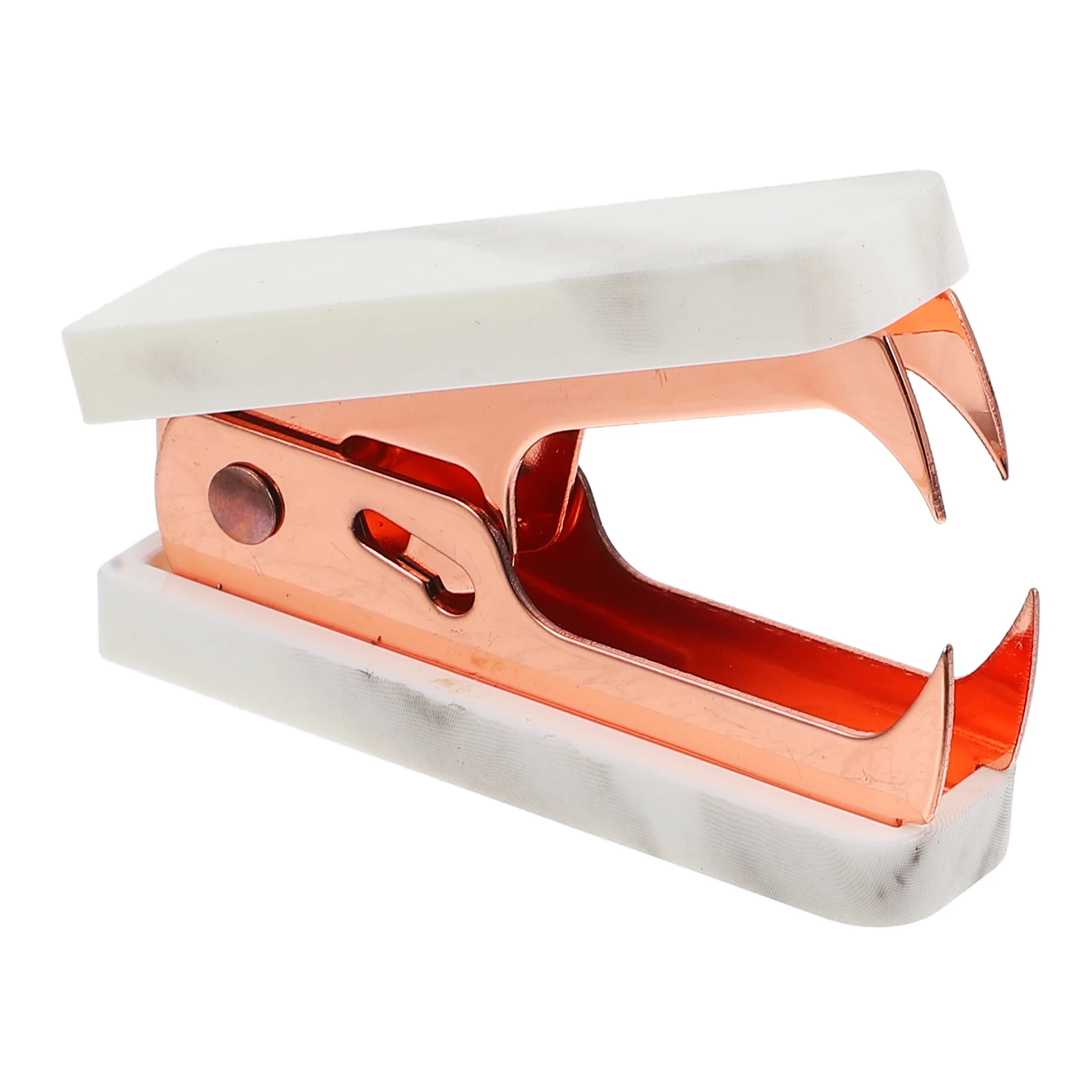 

Acrylic Staple Remover Desktop Puller Office Household Tack Lifter Quiet Use Housing Metal Body Long Performance Sturdy
