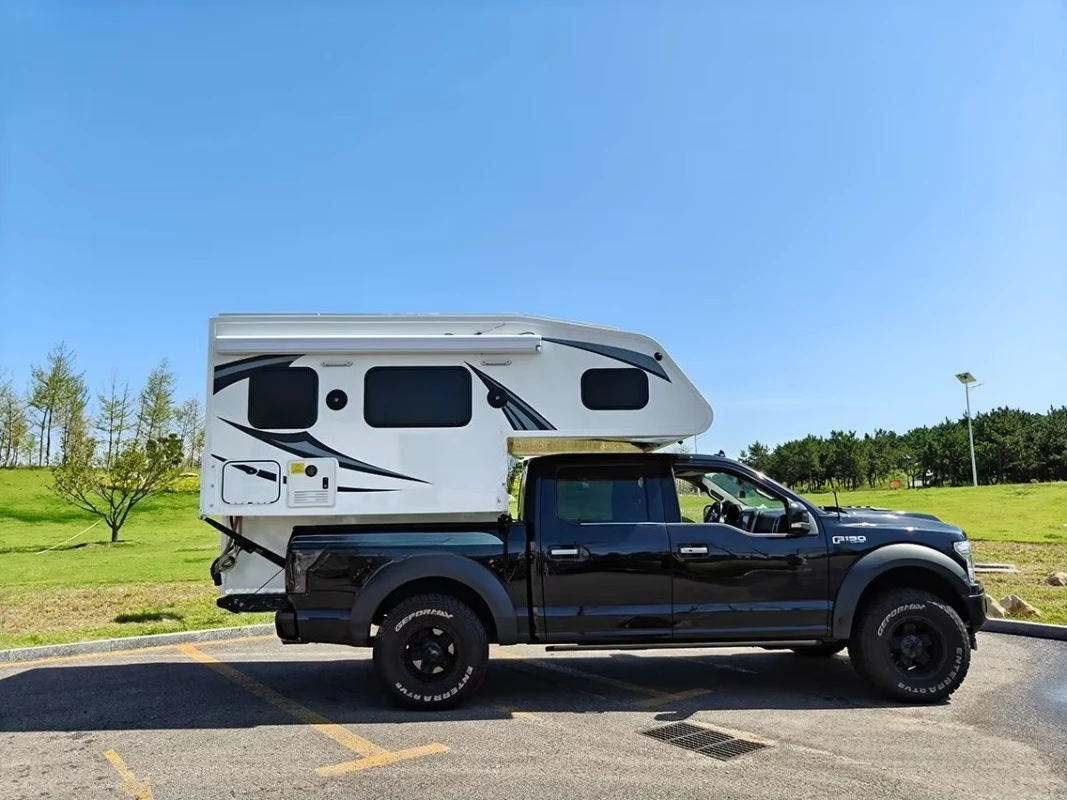 خيمة سقفية قابلة للطي خفيفة ال - مراجعة Outdoor Camping Trailer وسعره