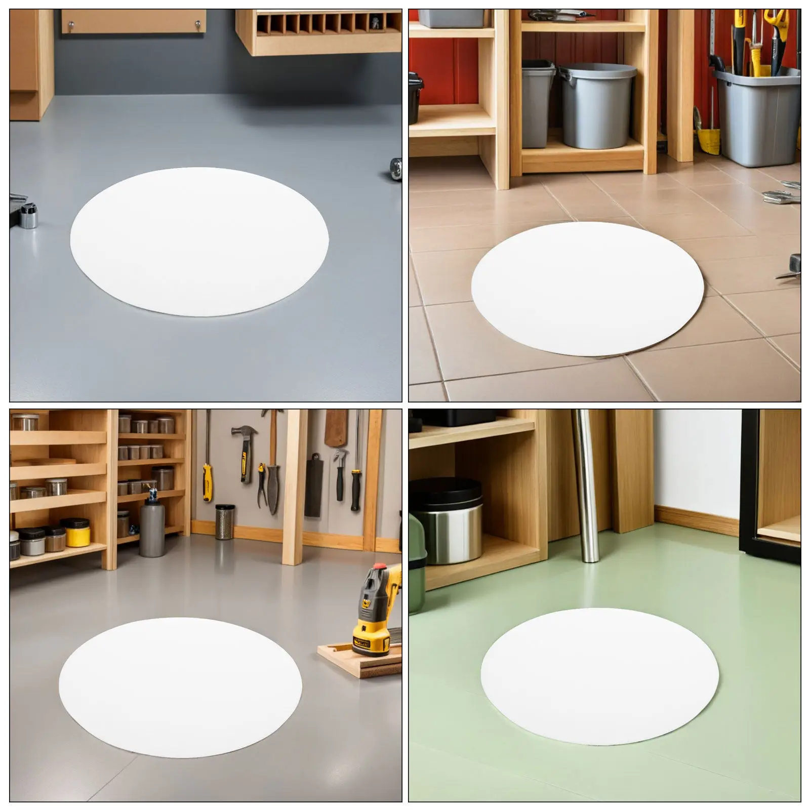 Round Acrylic Light Diffuser Sheet 41.7cm 16.42inch White Glare-Free Ceiling Light Cover for Bedrooms Offices Living Rooms