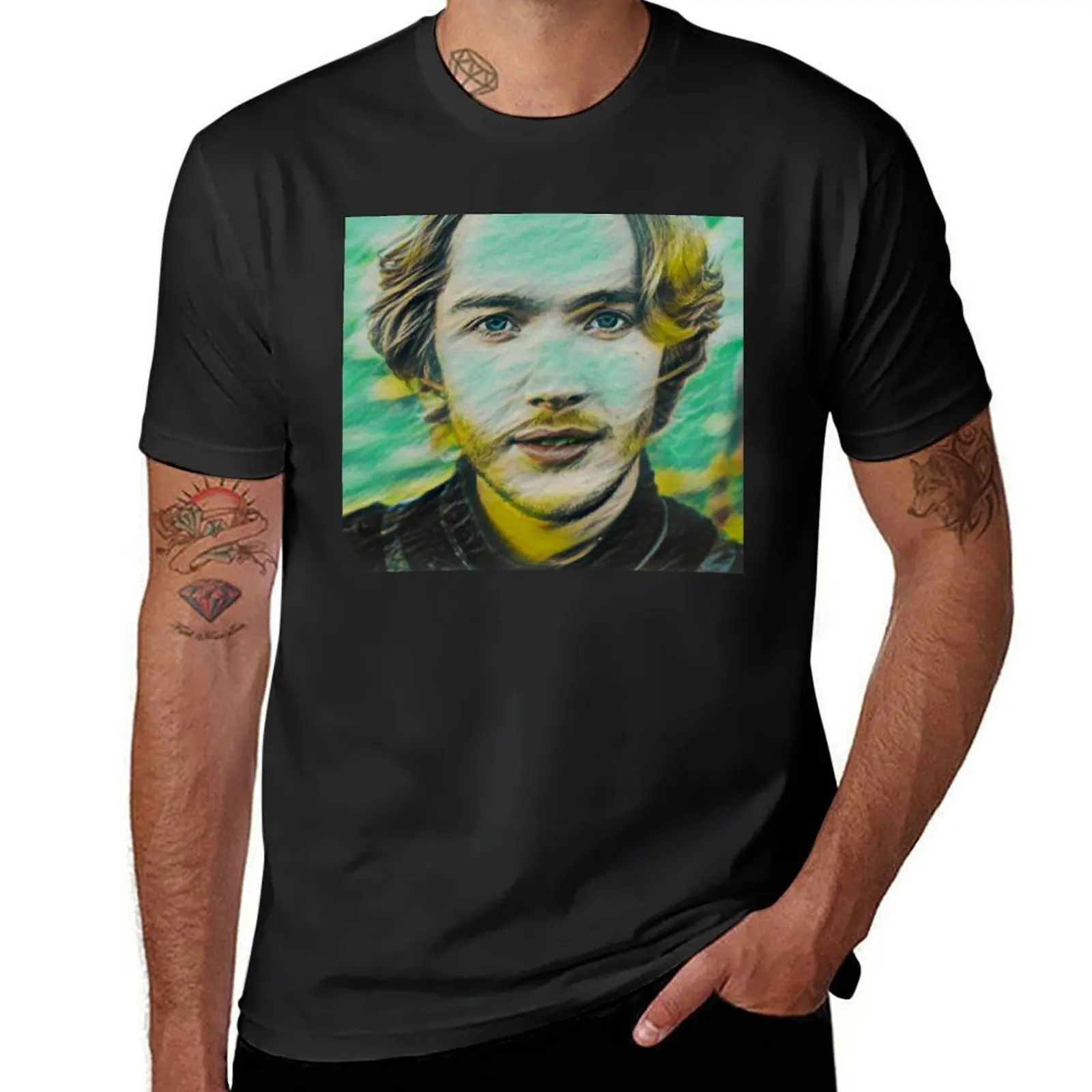 Toby Regbo T-Shirt summer tops shirts graphic tees tops cute tops Men's t shirts