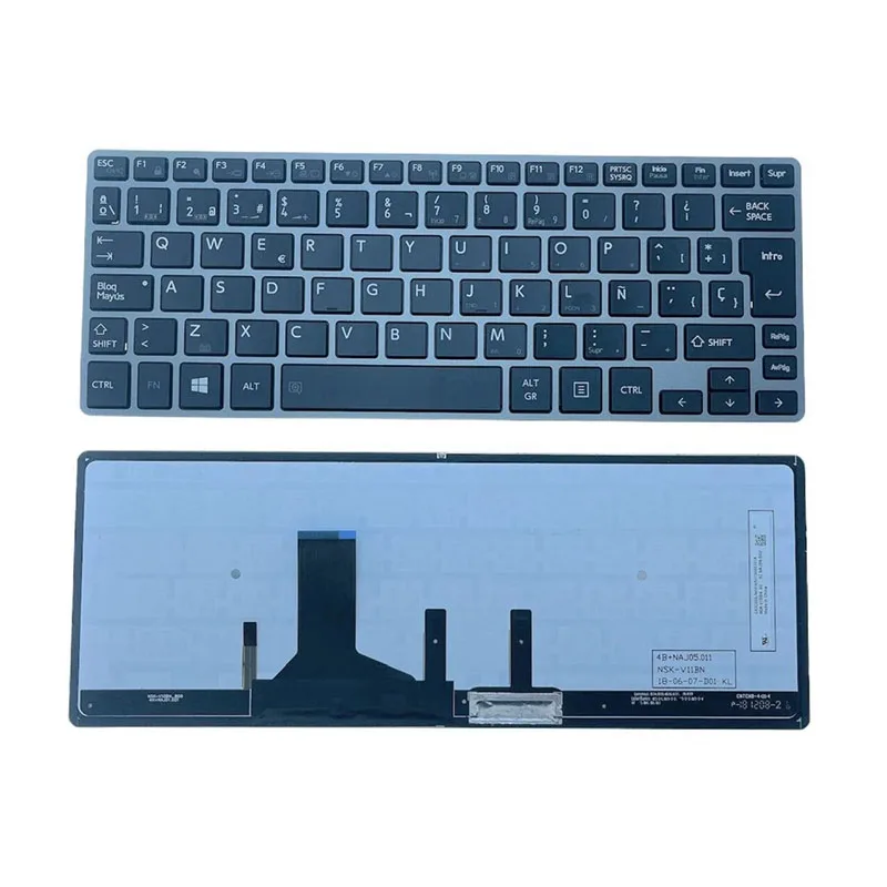 

Для Toshiba Portege Z30 Z30T A B C Z30-A Z30t-A Z30T-A1310 Z30-A1302 Z30-C Z30T-C Z30-B Z30T-B испанская клавиатура с подсветкой SP