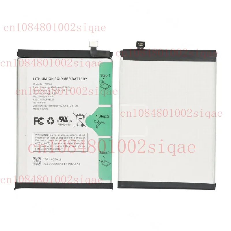 

For T-Mobile Revvl 6 Pro / Revvl V Plus 5G Battery TMAF035G / TM001