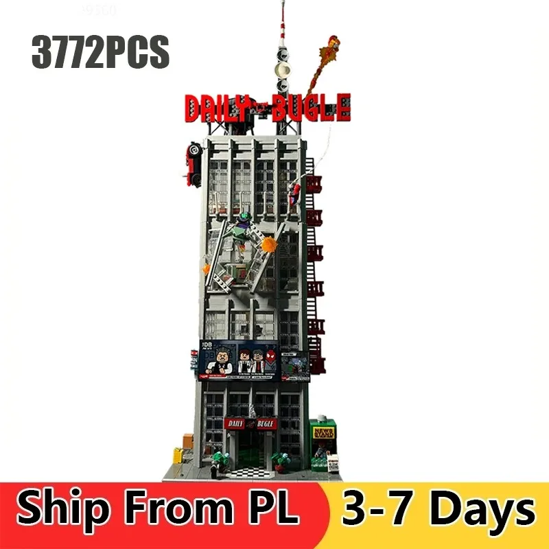 3772PCS De Bugle Building Of Daily Classic Bouwstenen Compatible78008 76178 Bricks Verjaardag Kerstcadeaus Voor Kinderen